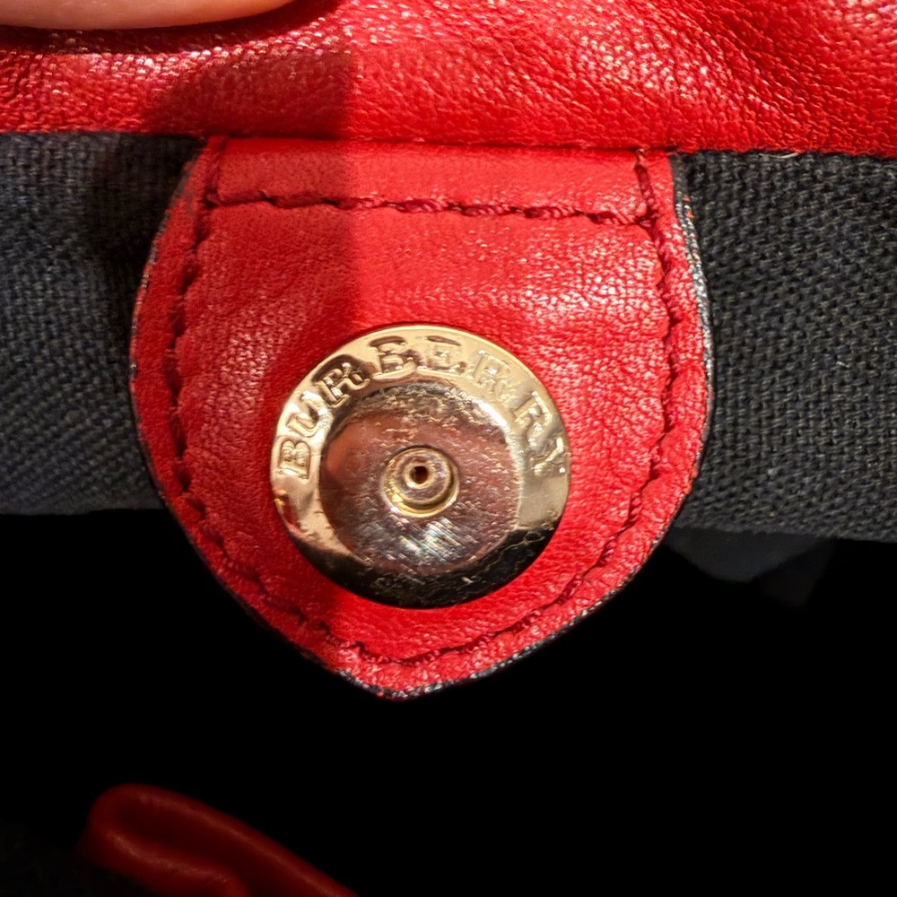 Burberry Vermelho Bolsa Big crush - Picture 4 of 12